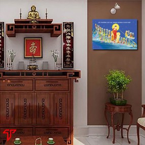 Tranh phật giáo tây phương tiếp dẫn